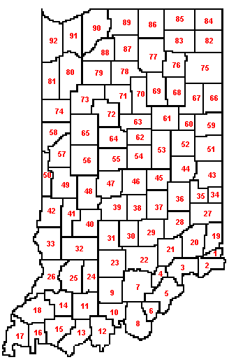 Indana Map