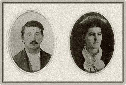 photo of two McIntire families taken circa 1897