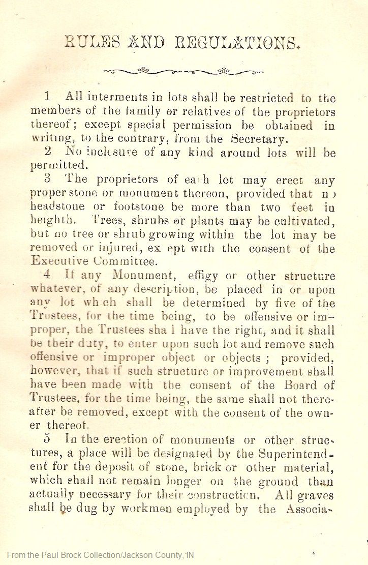 006  Rules and Regulations