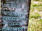 Grave of George Henderlider