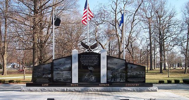 Front of Memorial