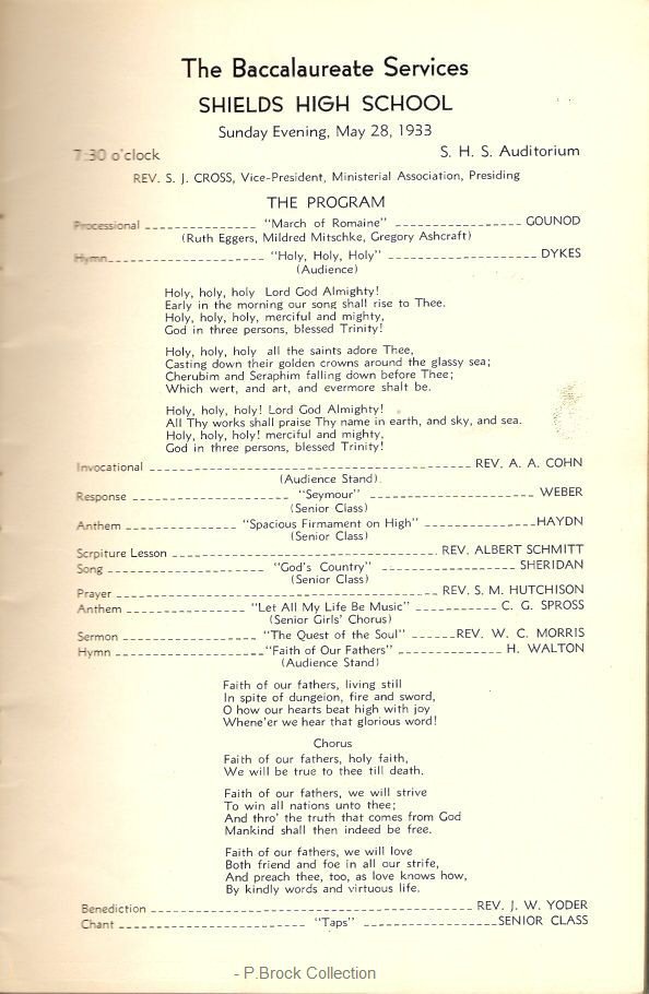 014 The Baccalaureate<br>Services