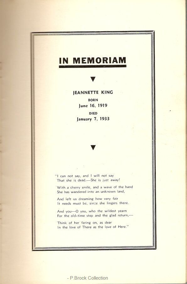 024 The Memoriam <br>Jeannette King