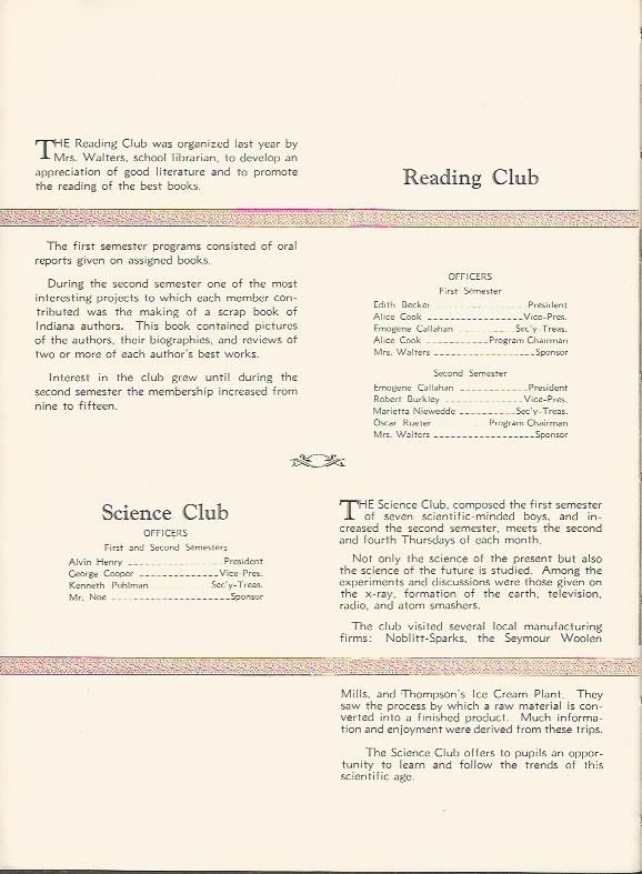 45 Clubs: Reading and Science