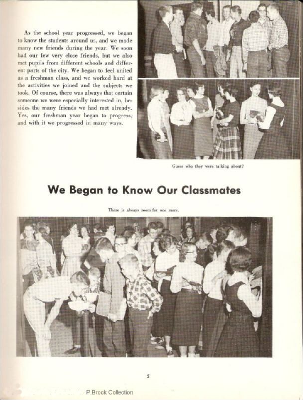 006 We Began to<br>Know Our Classmates