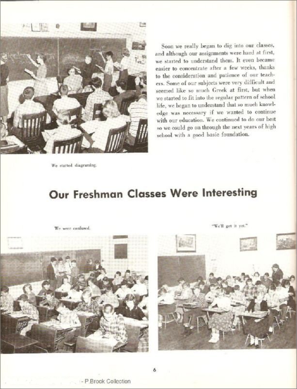 007 Our Freshman Classes<br>Were Interesting