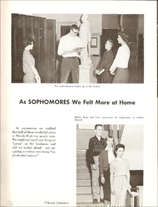 008 As Sophomores<br>We Felt More at Home