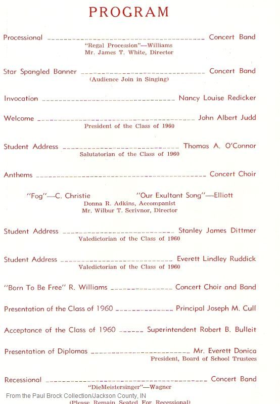 1960 Program