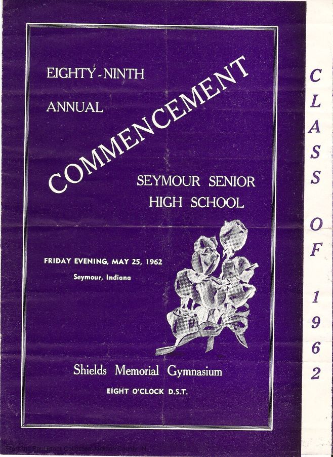 1962 Seymour Senior High School Commencement