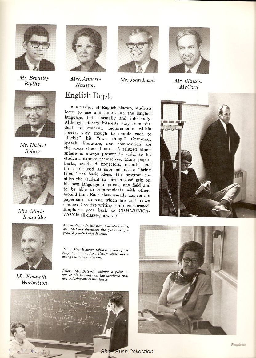 11 Faculty<br>English Dept.