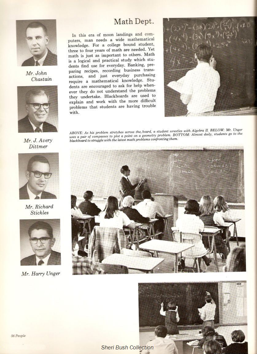 14 Faculty<br>Math Dept.