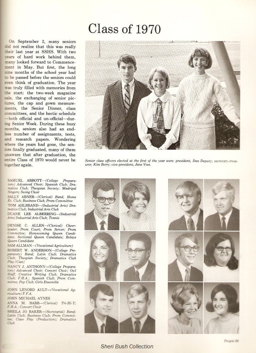 16 Samuel Abbott<br>- Sheila Jo Baker