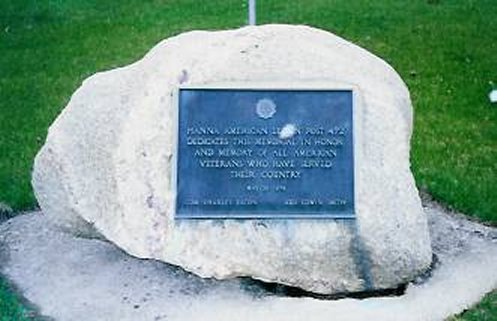 Hanna All War Vet Memorial