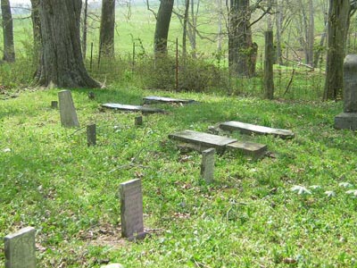 Gray cemetery photo