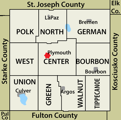 1922 County Map