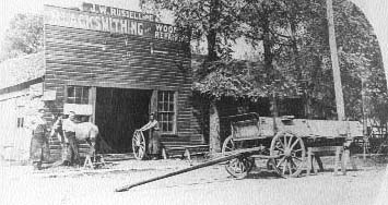 Russels blacksmith shop