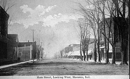 main street looking west