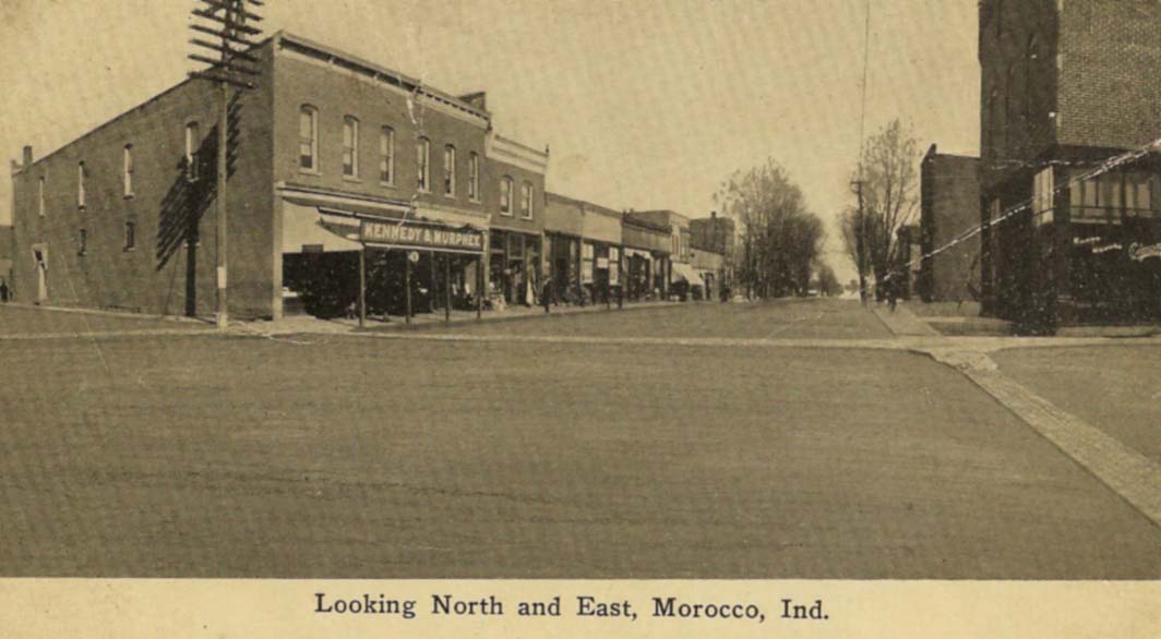 morocco street scene