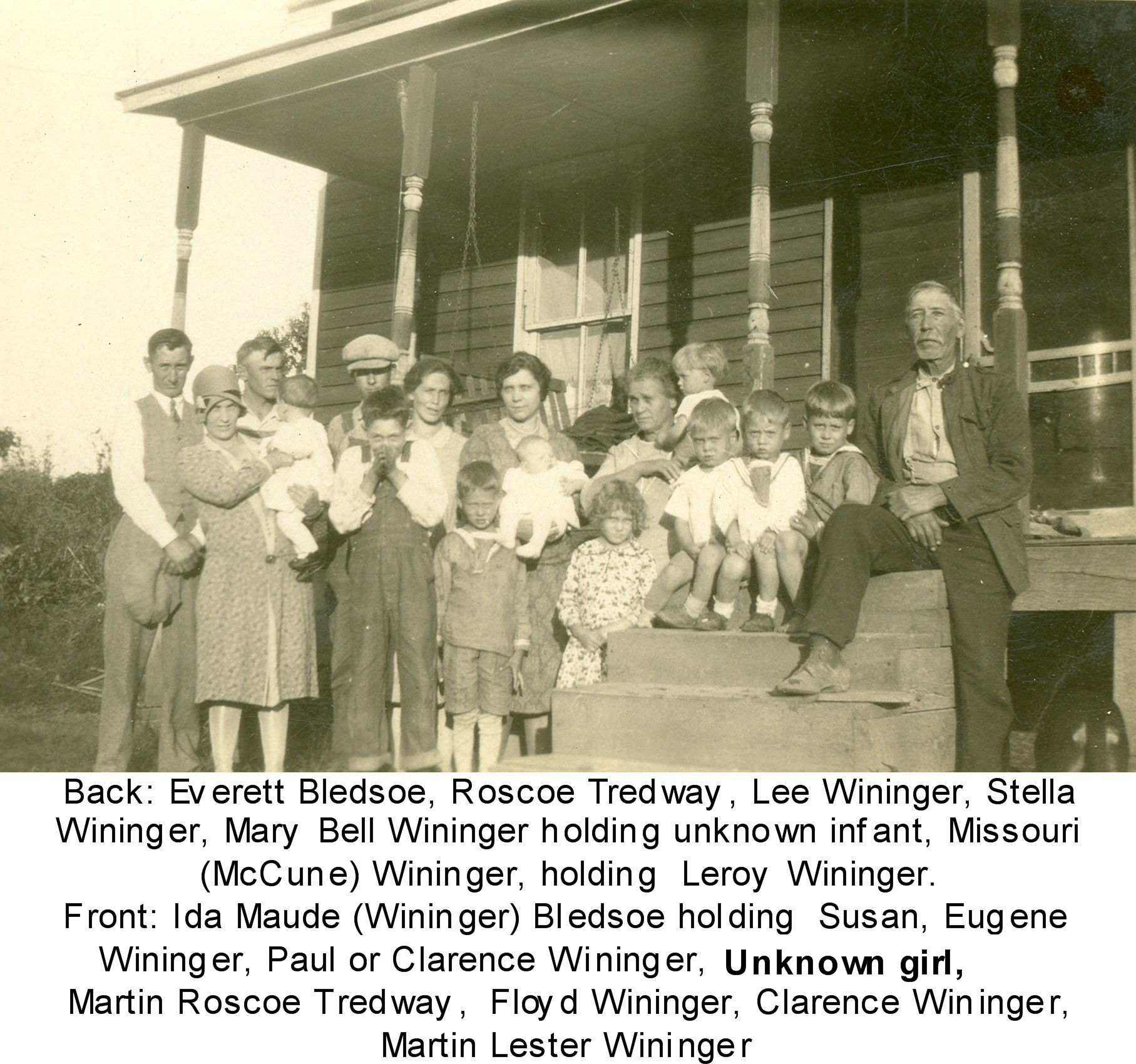 Wineinger Family 1928