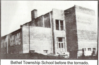 Bethel School before the tornado