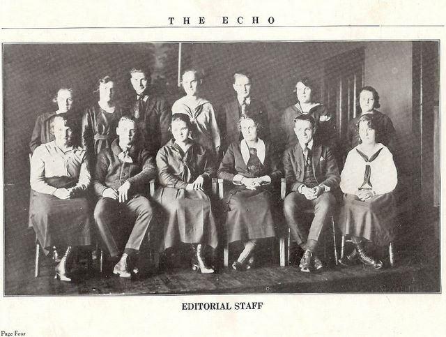 Editorial Staff, The Echo