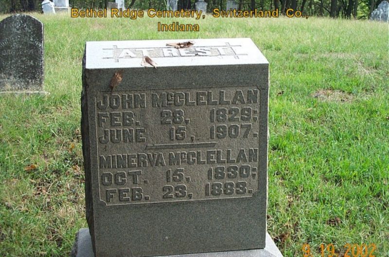 John & Minerva McClellanTS