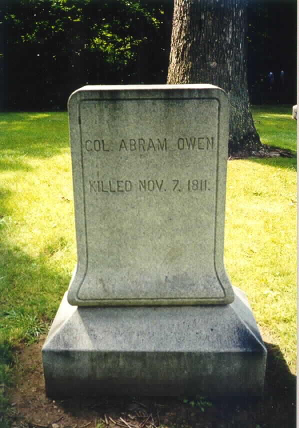 soldiers who died at the battle of tippecanoe john springer